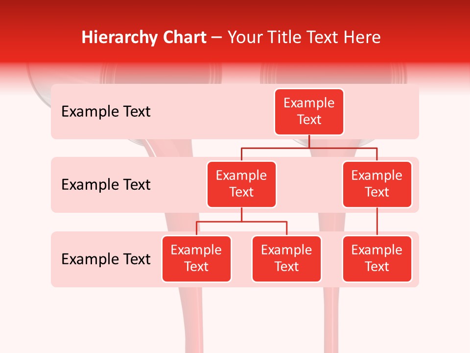 Pouring Drop Front View PowerPoint Template