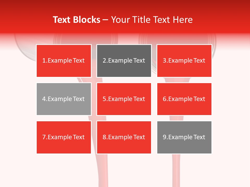 Pouring Drop Front View PowerPoint Template
