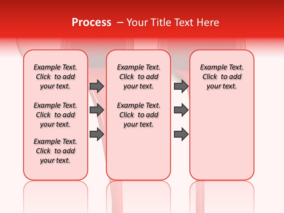 Pouring Drop Front View PowerPoint Template