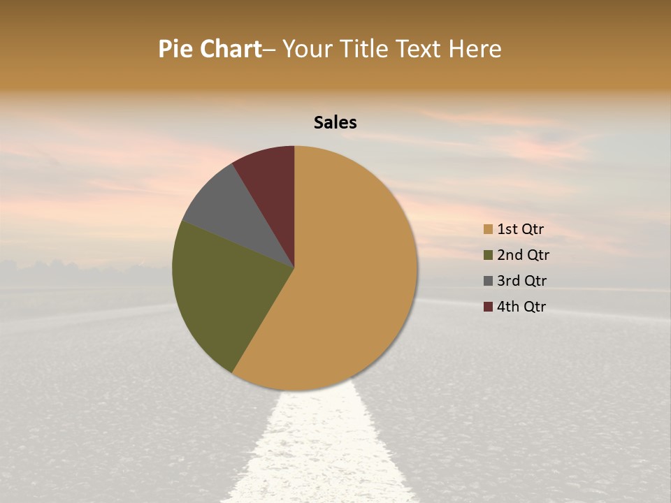 Colour Colorful Route PowerPoint Template