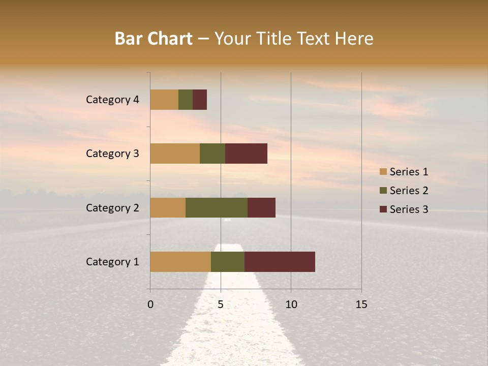 Colour Colorful Route PowerPoint Template