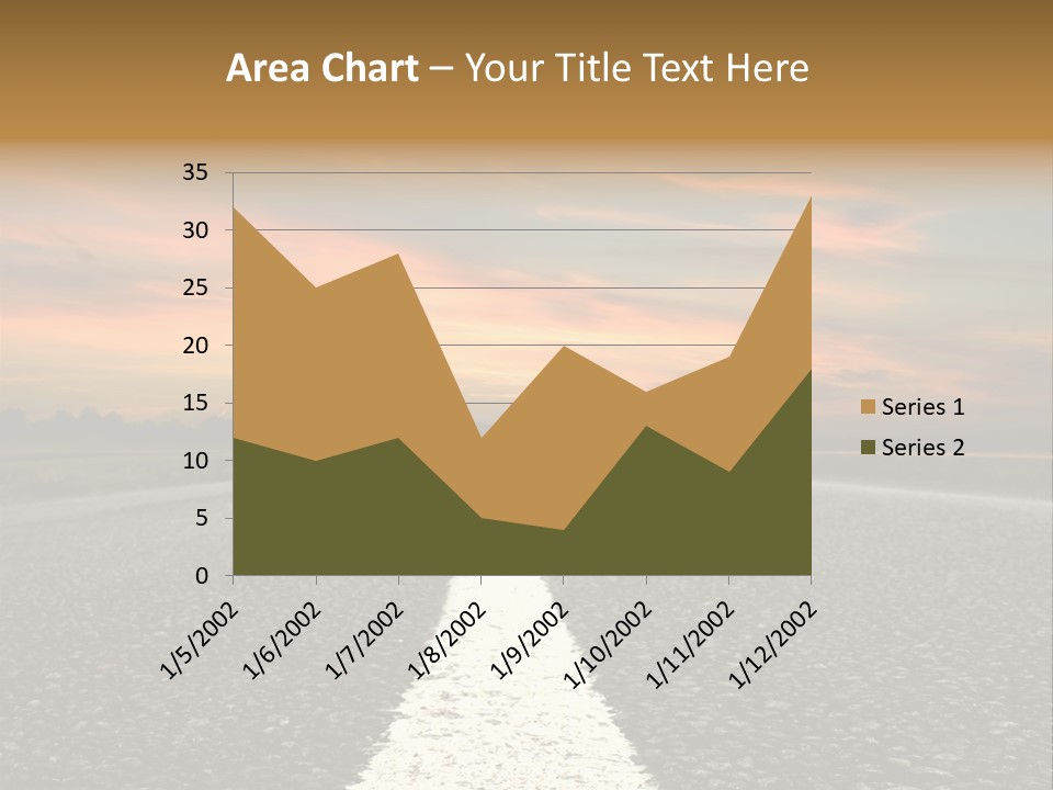 Colour Colorful Route PowerPoint Template