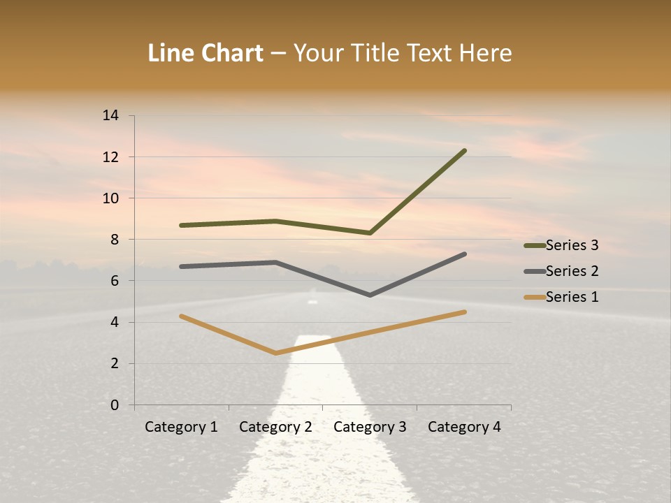 Colour Colorful Route PowerPoint Template