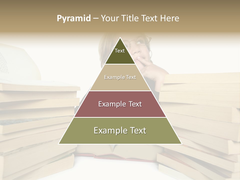 Beautiful Study Portrait PowerPoint Template