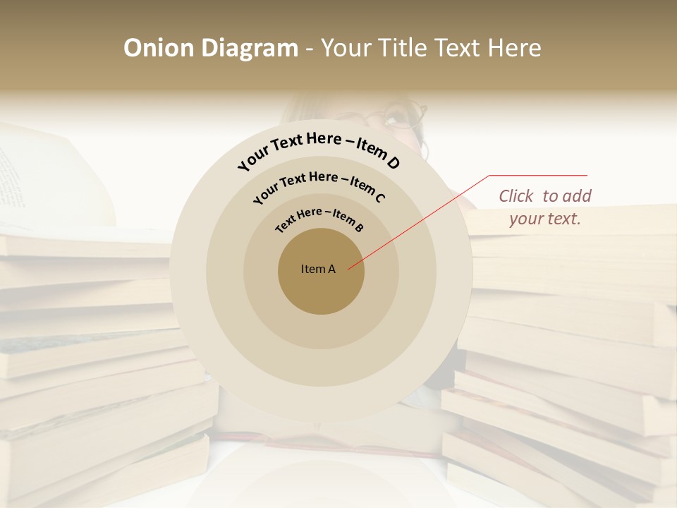 Beautiful Study Portrait PowerPoint Template