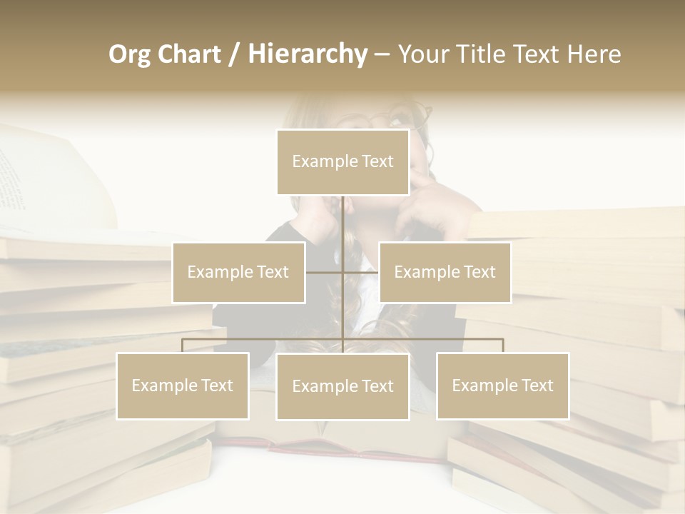 Beautiful Study Portrait PowerPoint Template