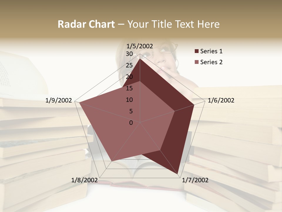 Beautiful Study Portrait PowerPoint Template