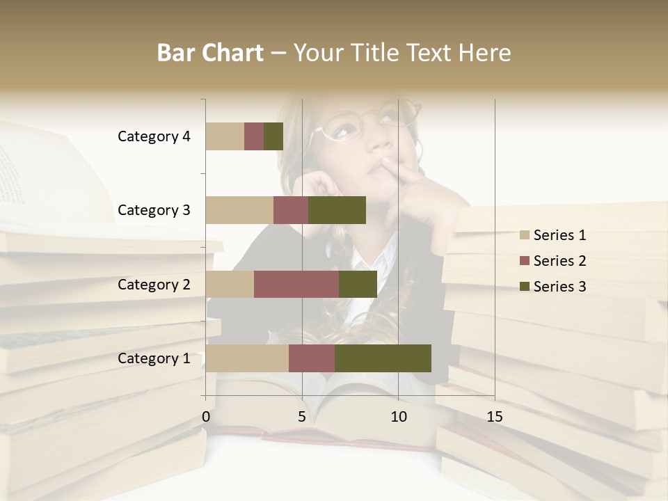 Beautiful Study Portrait PowerPoint Template