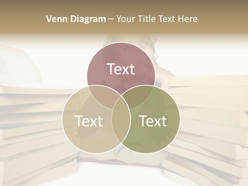 Beautiful Study Portrait PowerPoint Template