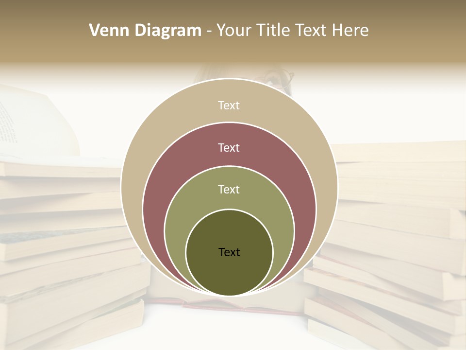 Beautiful Study Portrait PowerPoint Template