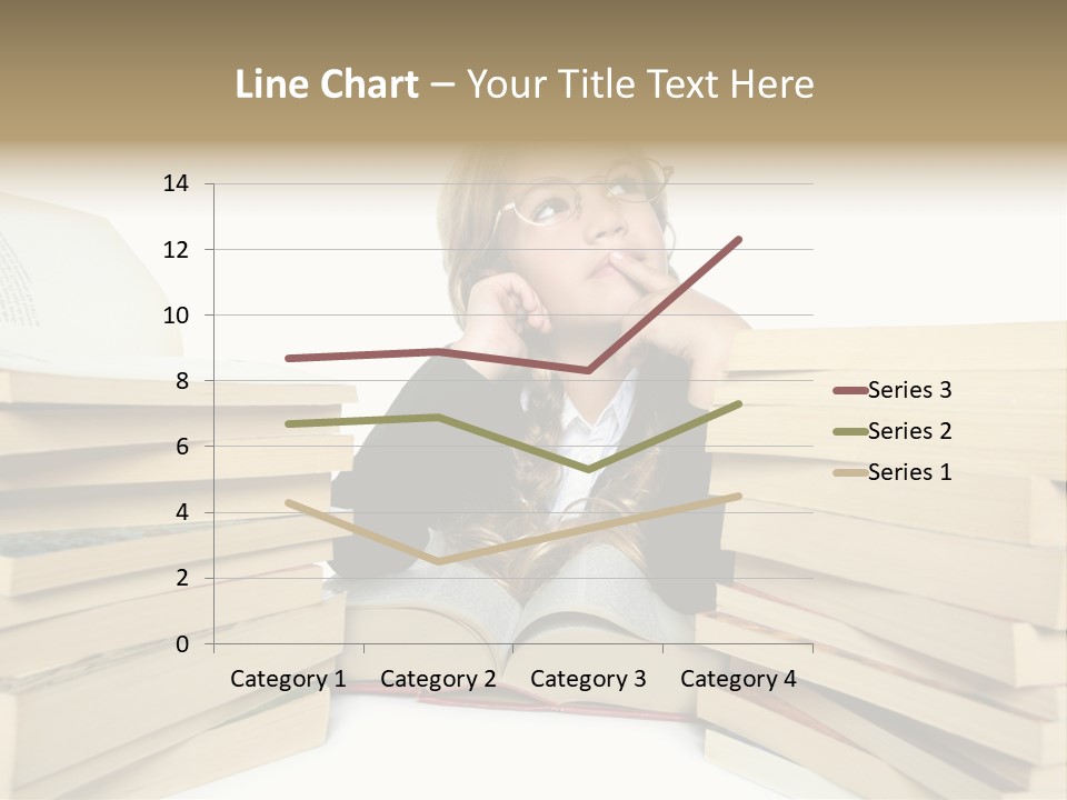 Beautiful Study Portrait PowerPoint Template