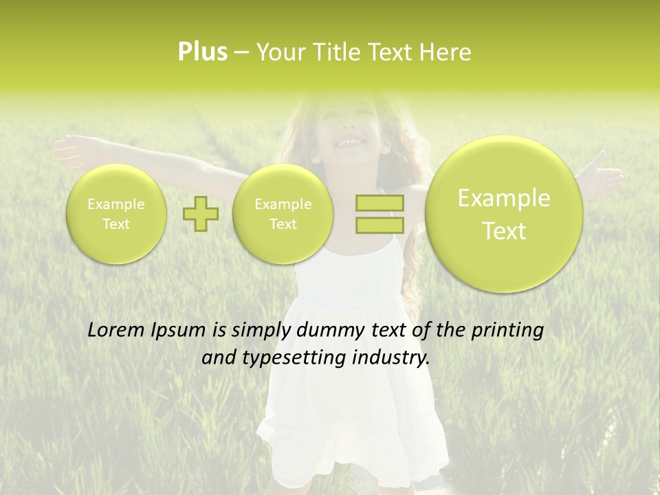 Fun Expression Cheerful PowerPoint Template