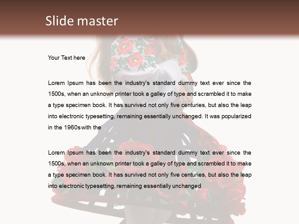 Expression Background Little PowerPoint Template