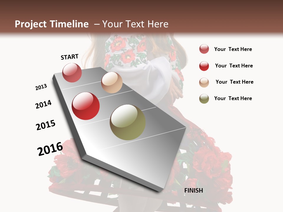Expression Background Little PowerPoint Template