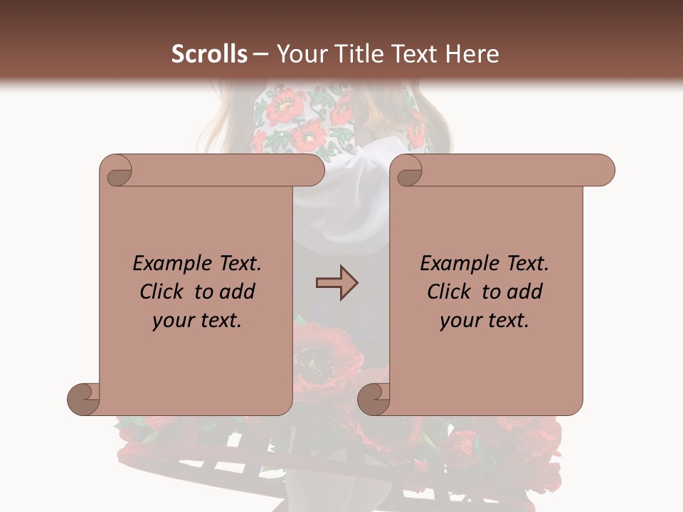 Expression Background Little PowerPoint Template