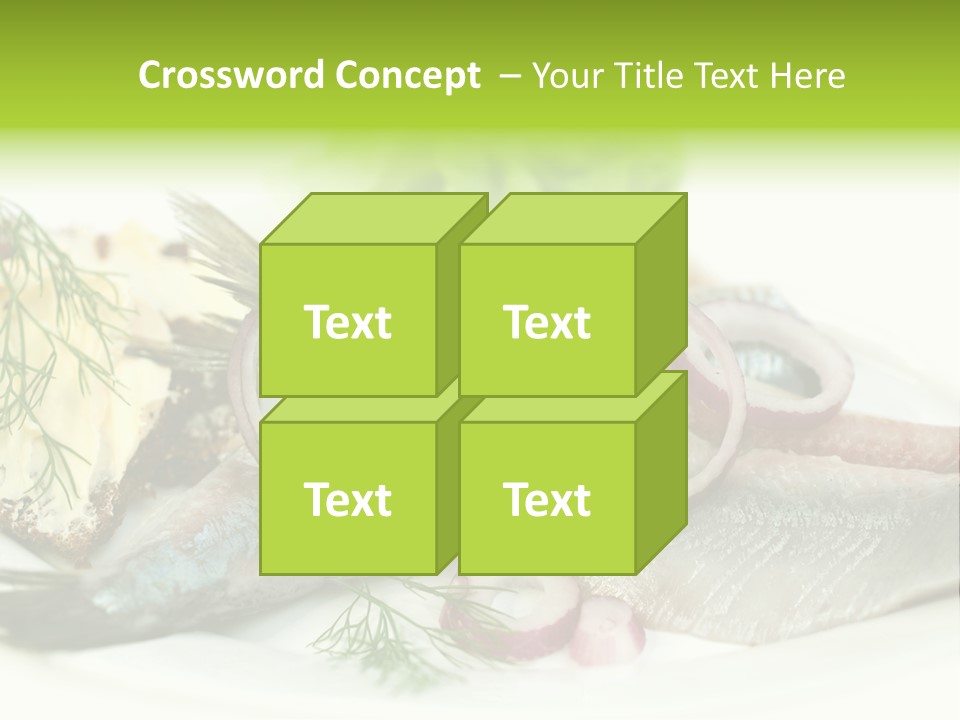 Green Hale Fillet PowerPoint Template