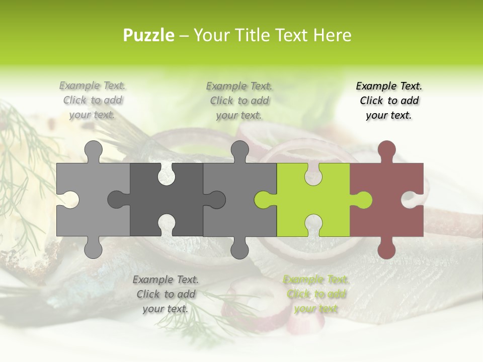 Green Hale Fillet PowerPoint Template