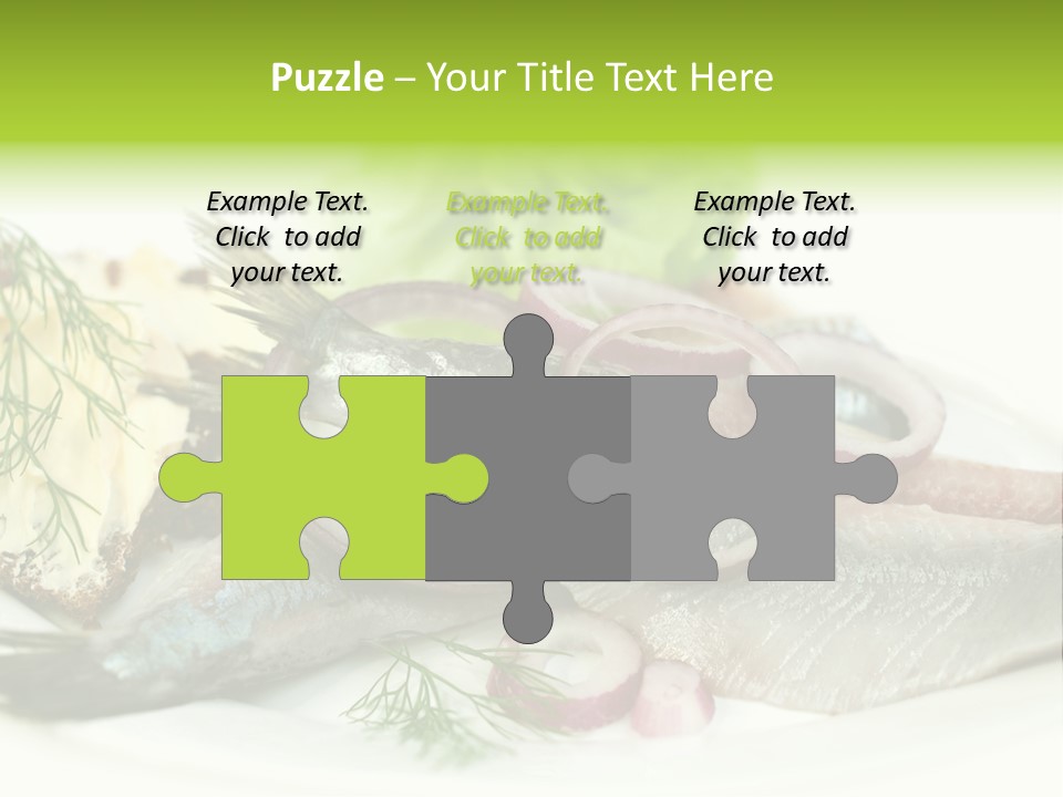 Green Hale Fillet PowerPoint Template