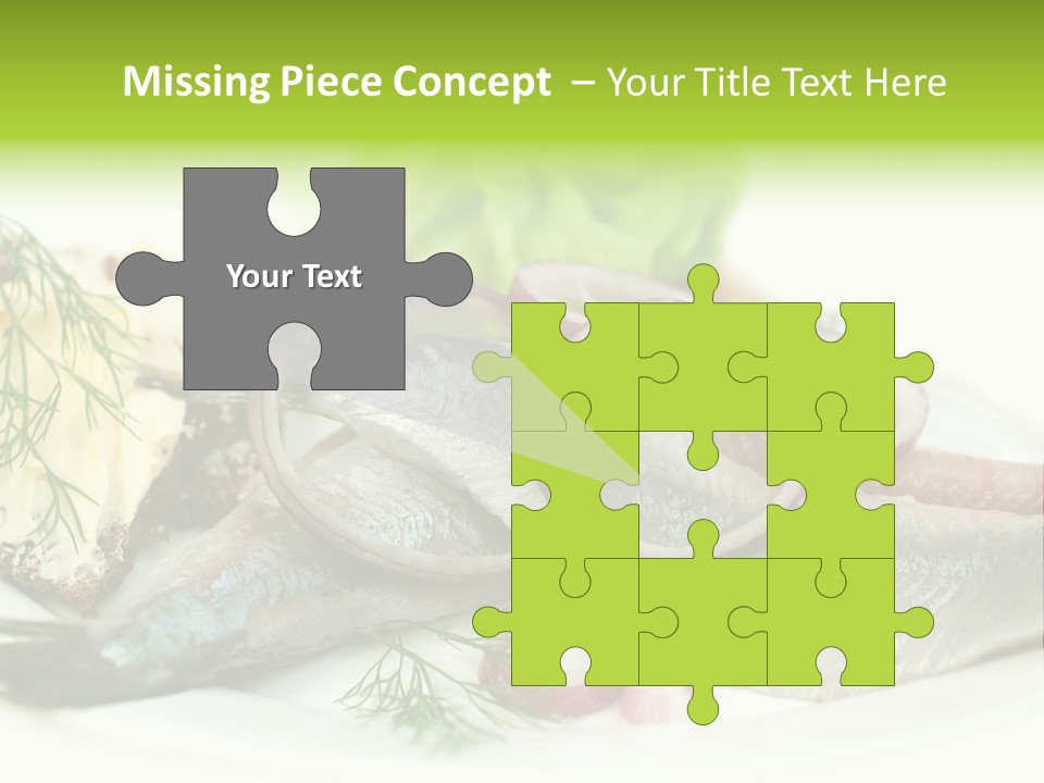 Green Hale Fillet PowerPoint Template