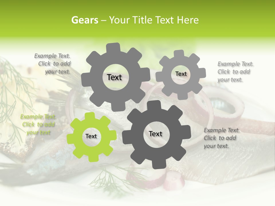 Green Hale Fillet PowerPoint Template