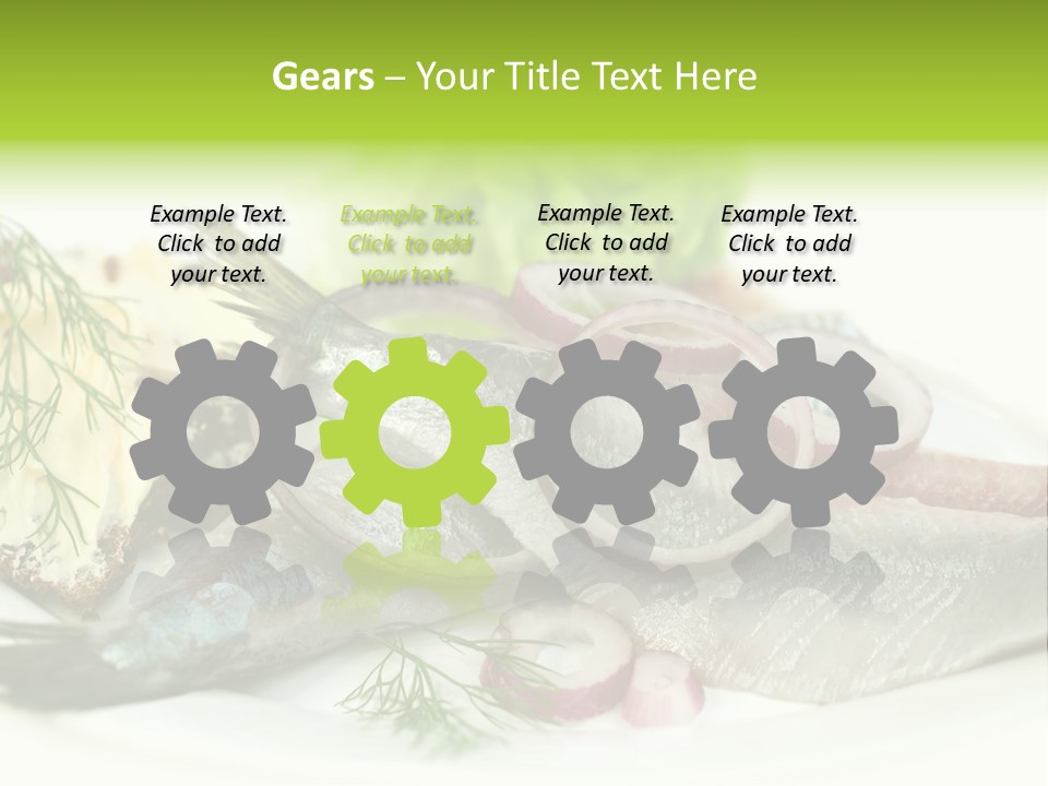 Green Hale Fillet PowerPoint Template