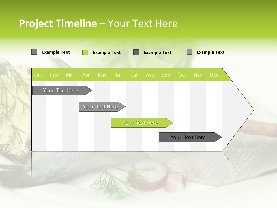 Green Hale Fillet PowerPoint Template