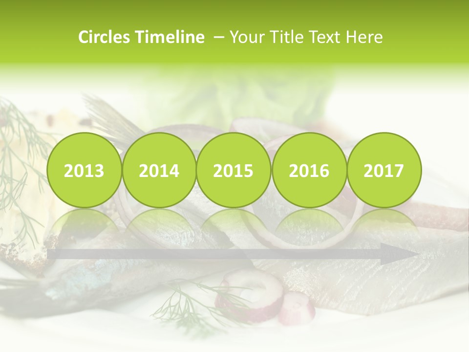 Green Hale Fillet PowerPoint Template