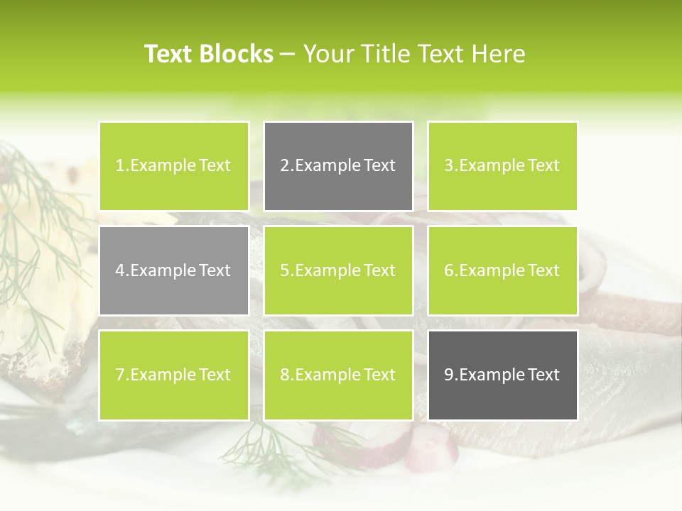 Green Hale Fillet PowerPoint Template