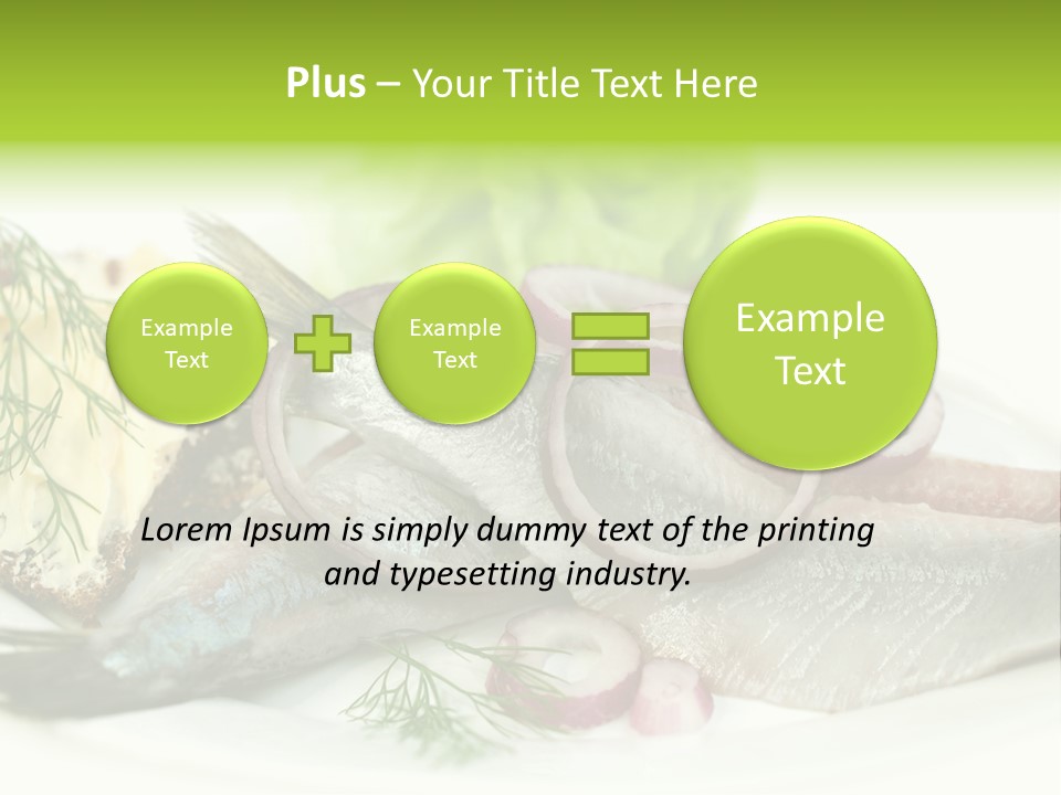 Green Hale Fillet PowerPoint Template