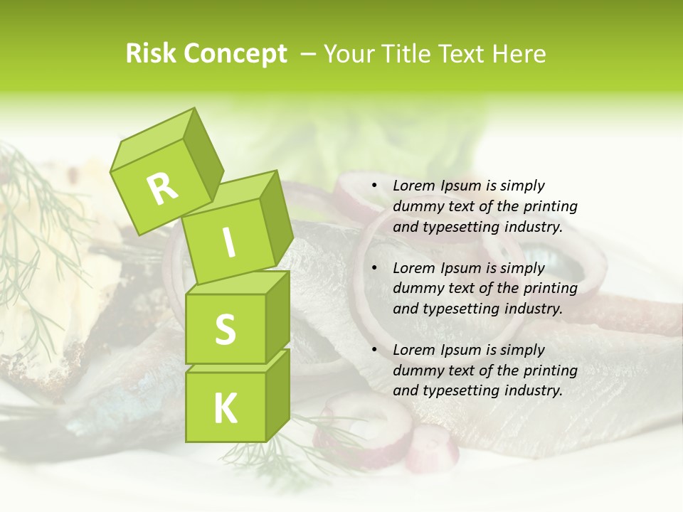 Green Hale Fillet PowerPoint Template