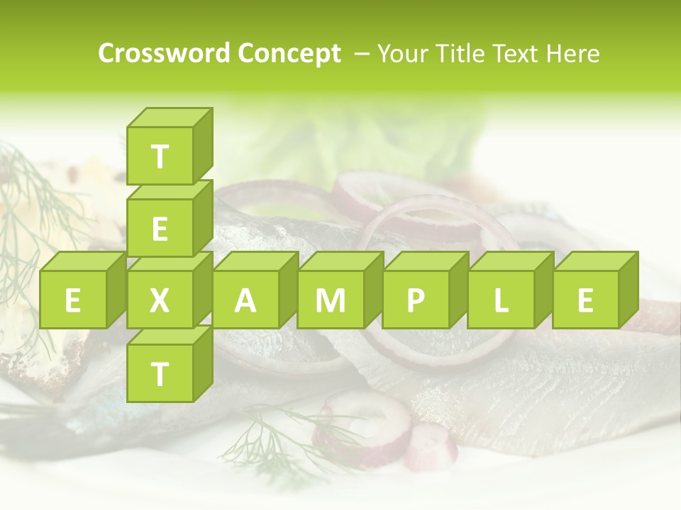 Green Hale Fillet PowerPoint Template