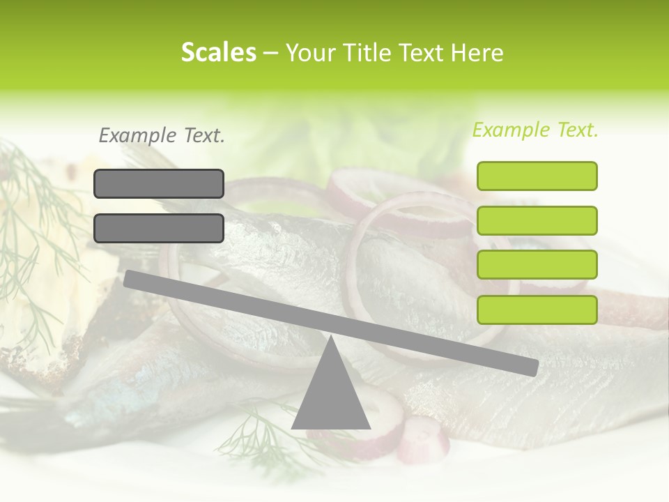 Green Hale Fillet PowerPoint Template