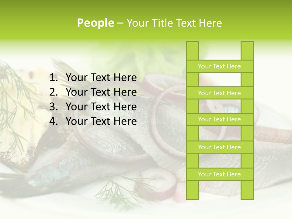 Green Hale Fillet PowerPoint Template