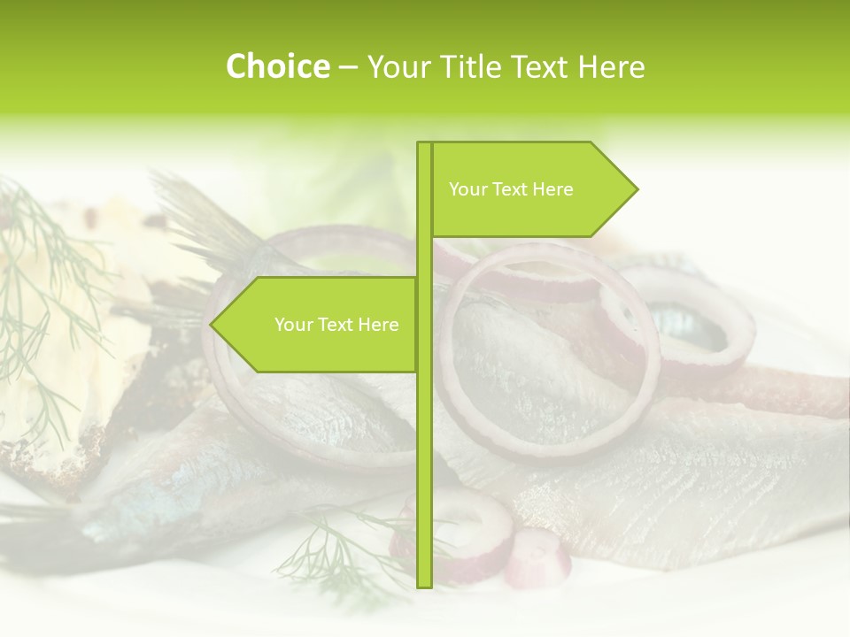 Green Hale Fillet PowerPoint Template