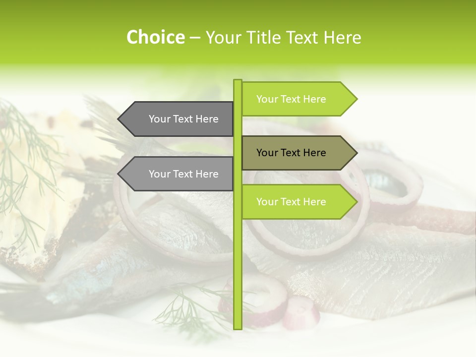 Green Hale Fillet PowerPoint Template