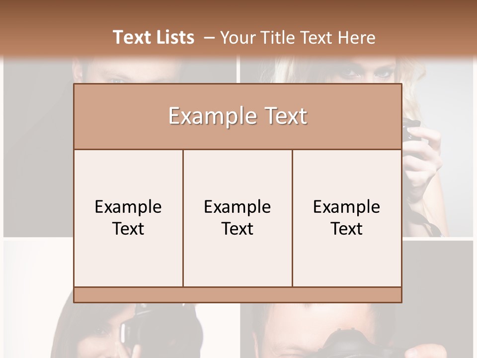 Focusing Professional Agency PowerPoint Template
