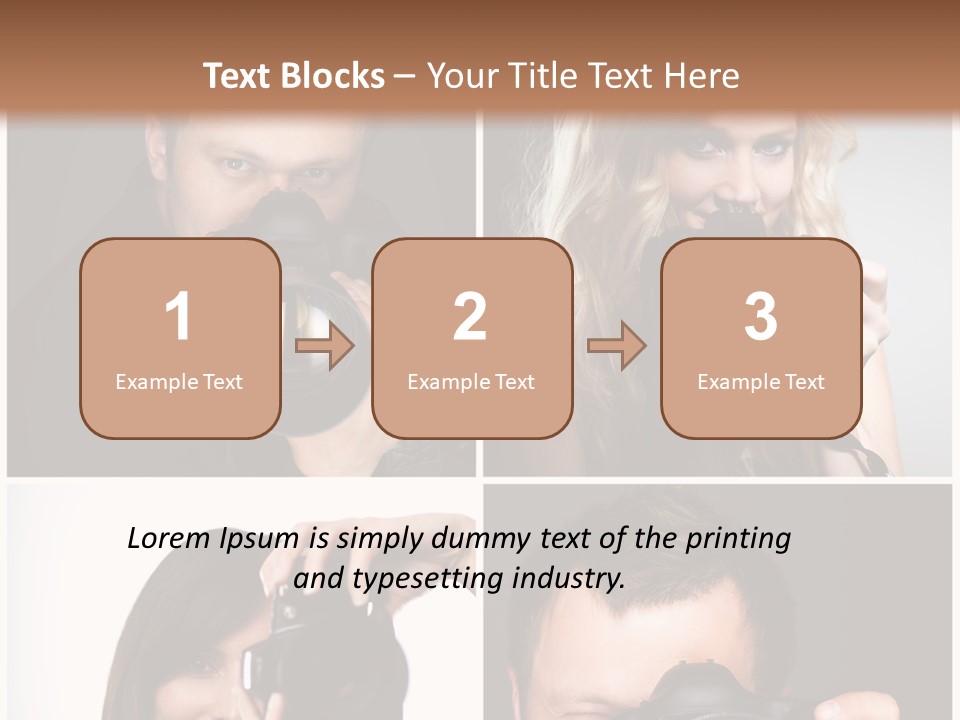 Focusing Professional Agency PowerPoint Template