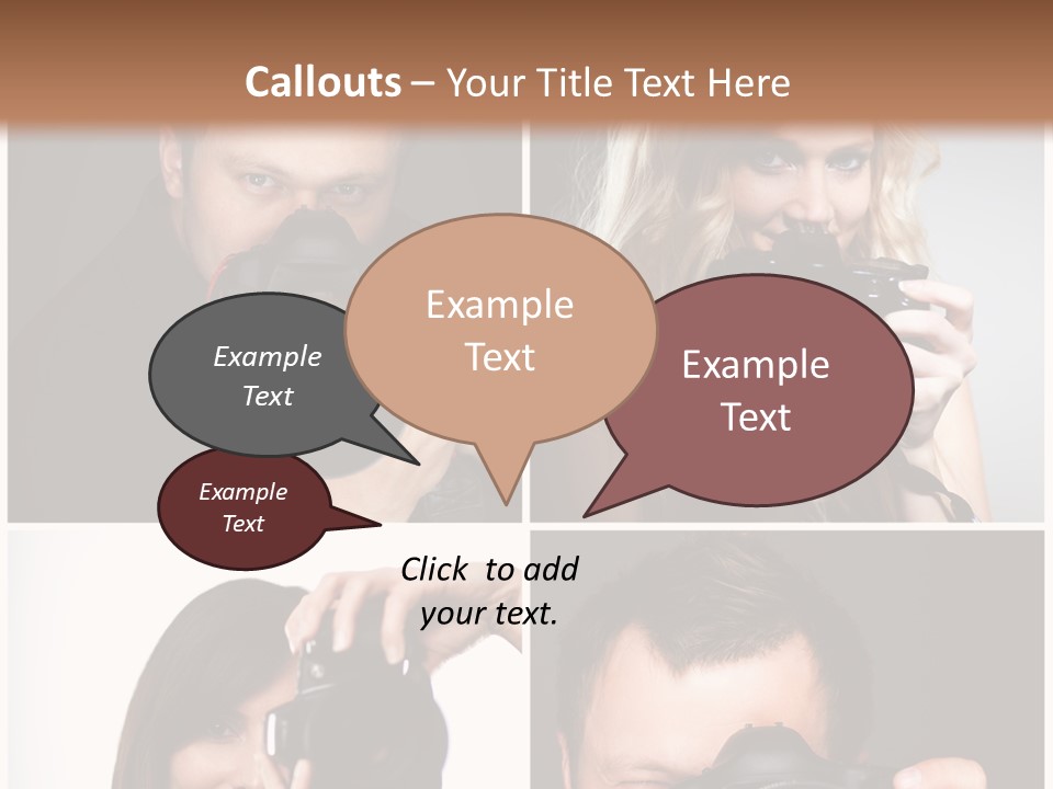Focusing Professional Agency PowerPoint Template
