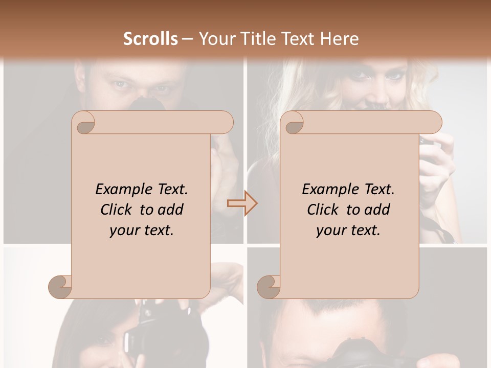 Focusing Professional Agency PowerPoint Template