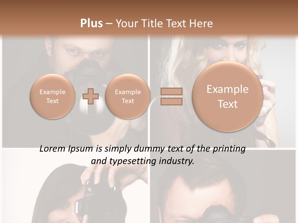 Focusing Professional Agency PowerPoint Template