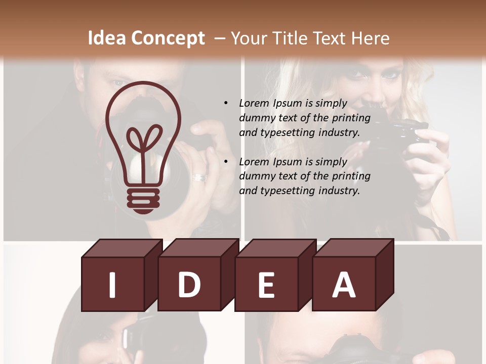 Focusing Professional Agency PowerPoint Template