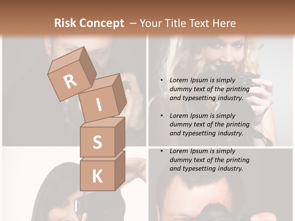 Focusing Professional Agency PowerPoint Template