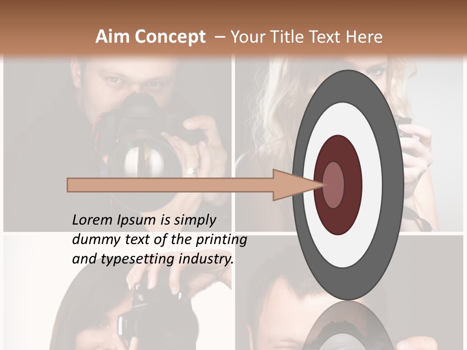 Focusing Professional Agency PowerPoint Template