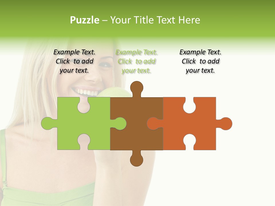 Eating Dental Expression PowerPoint Template