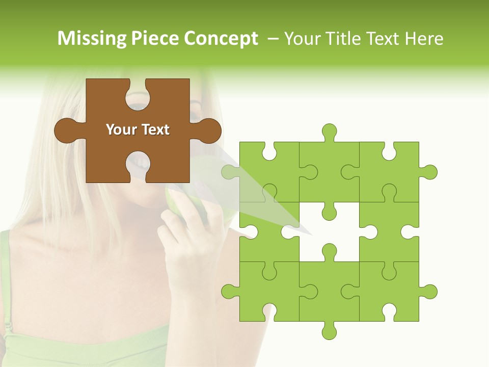 Eating Dental Expression PowerPoint Template