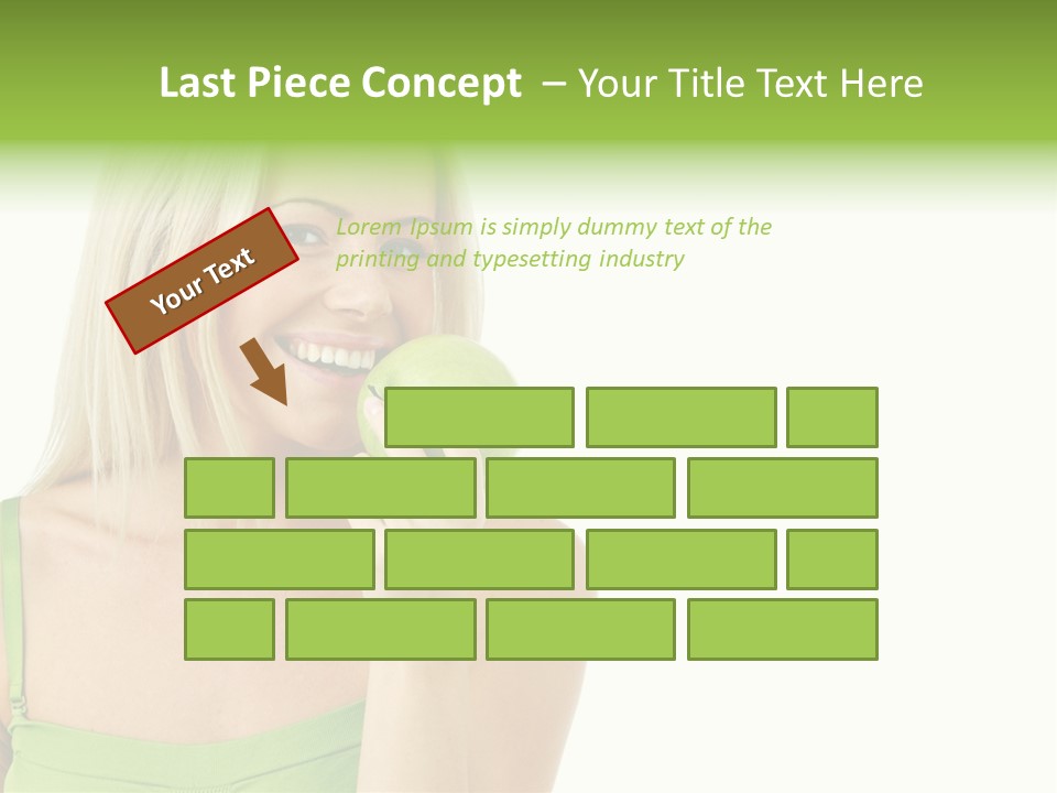 Eating Dental Expression PowerPoint Template