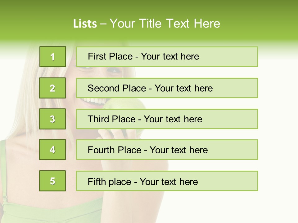 Eating Dental Expression PowerPoint Template