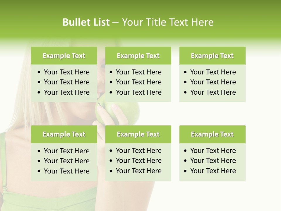 Eating Dental Expression PowerPoint Template