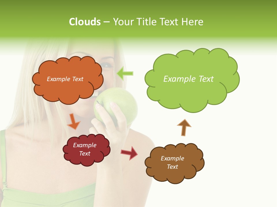 Eating Dental Expression PowerPoint Template