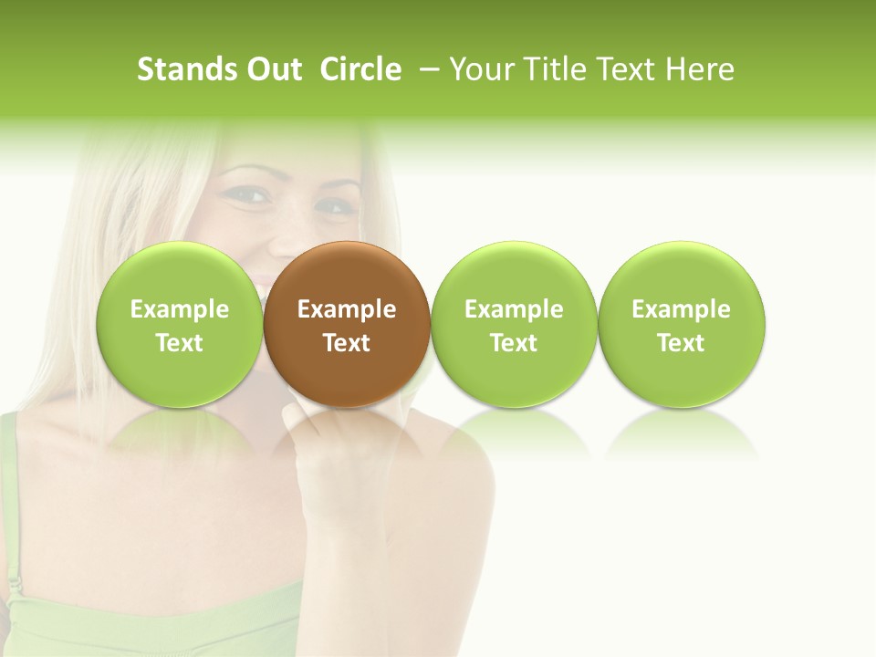 Eating Dental Expression PowerPoint Template